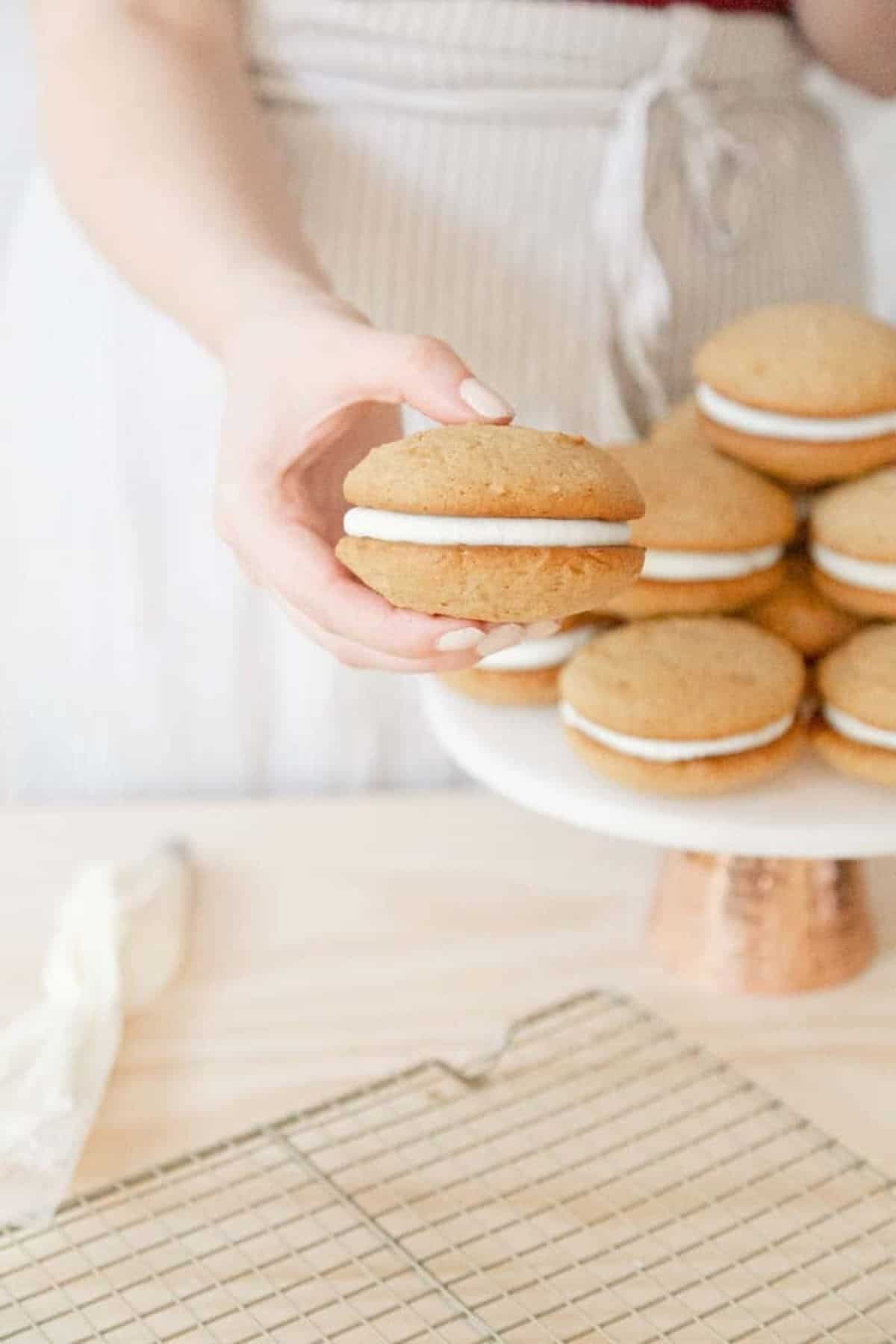 sweet potato whoopie pie