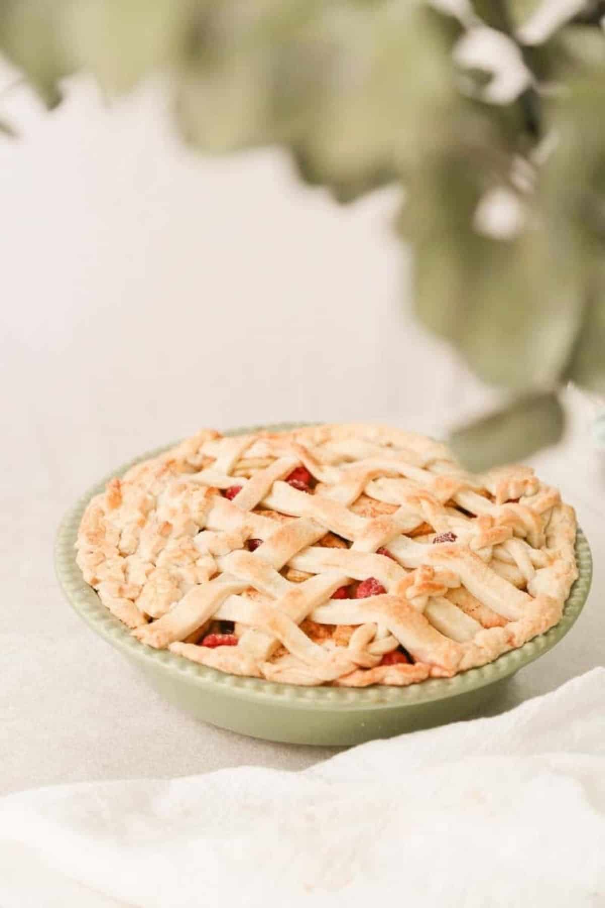 cranberry apple pie