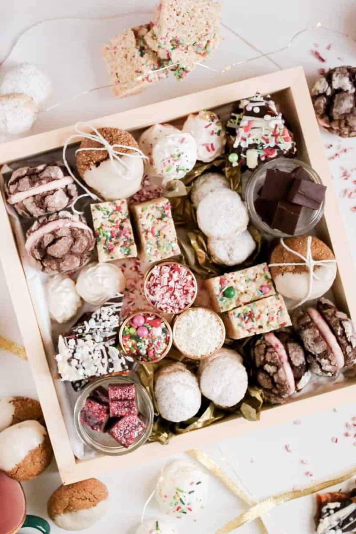 christmas cookie box