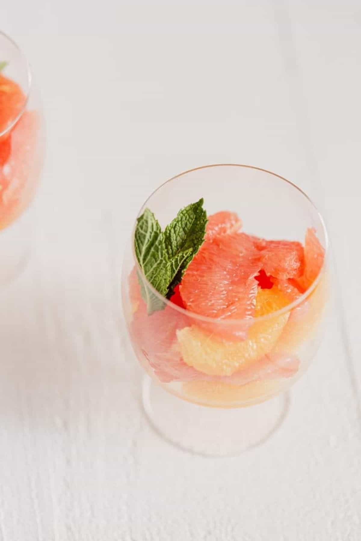 Citrus Fruit Cups