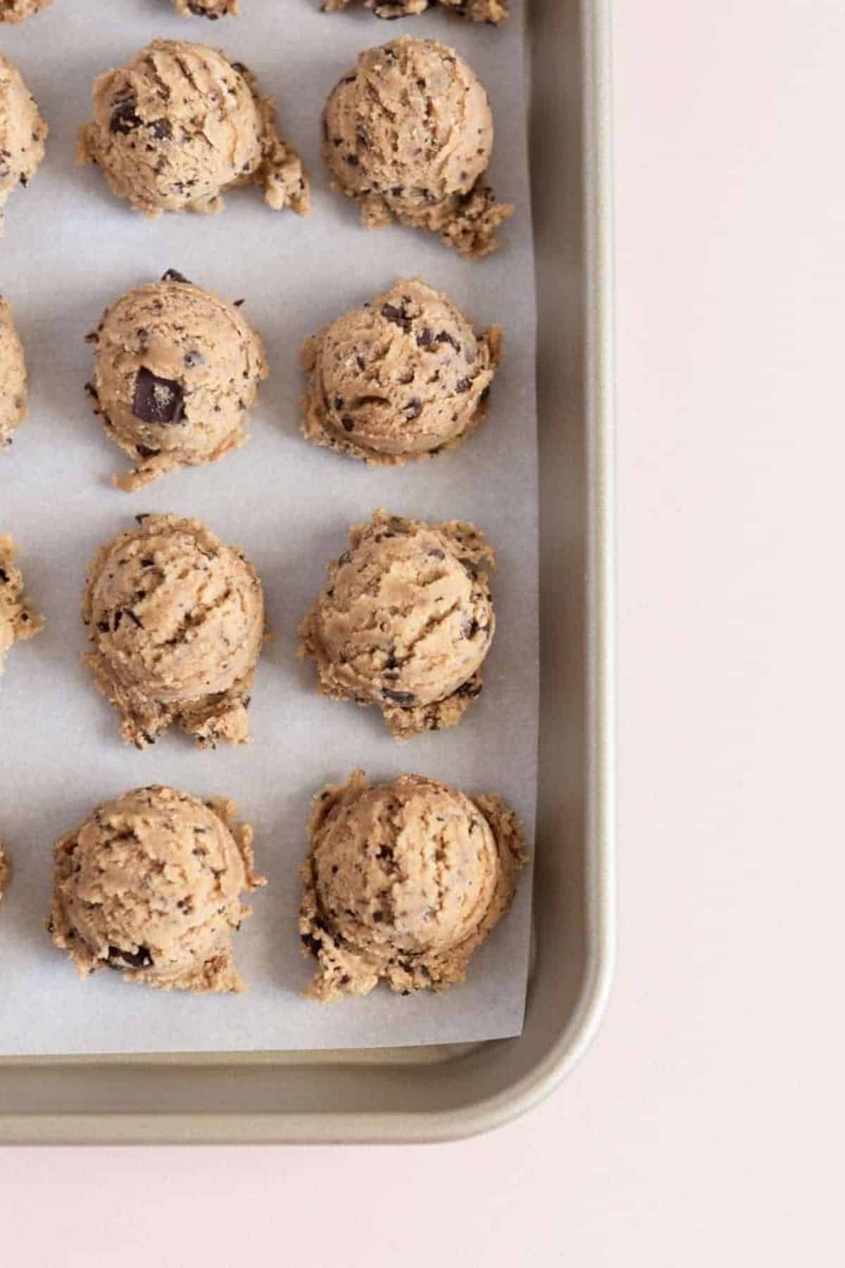 cookie dough balls