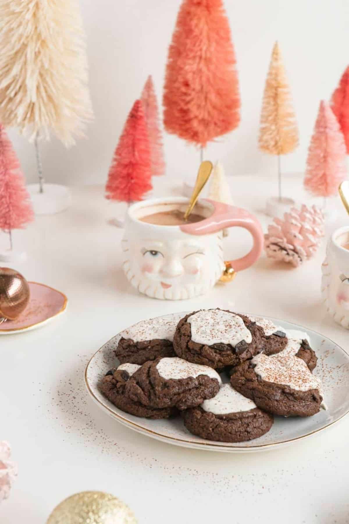 hot chocolate cookies