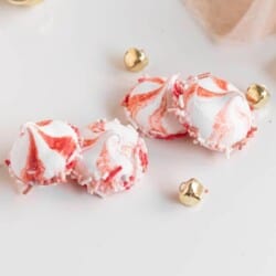 peppermint meringue candies