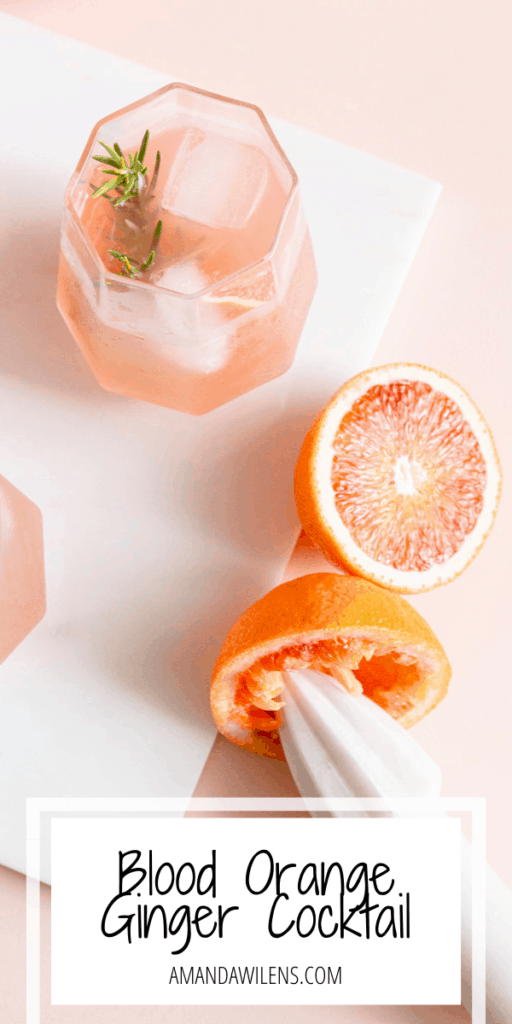 blood orange cocktail pinterest