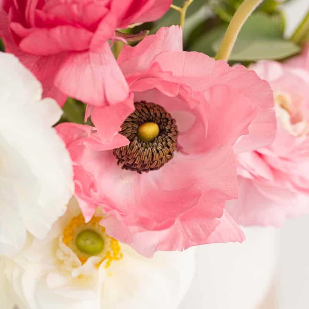 ranunculus in a floral arrangement