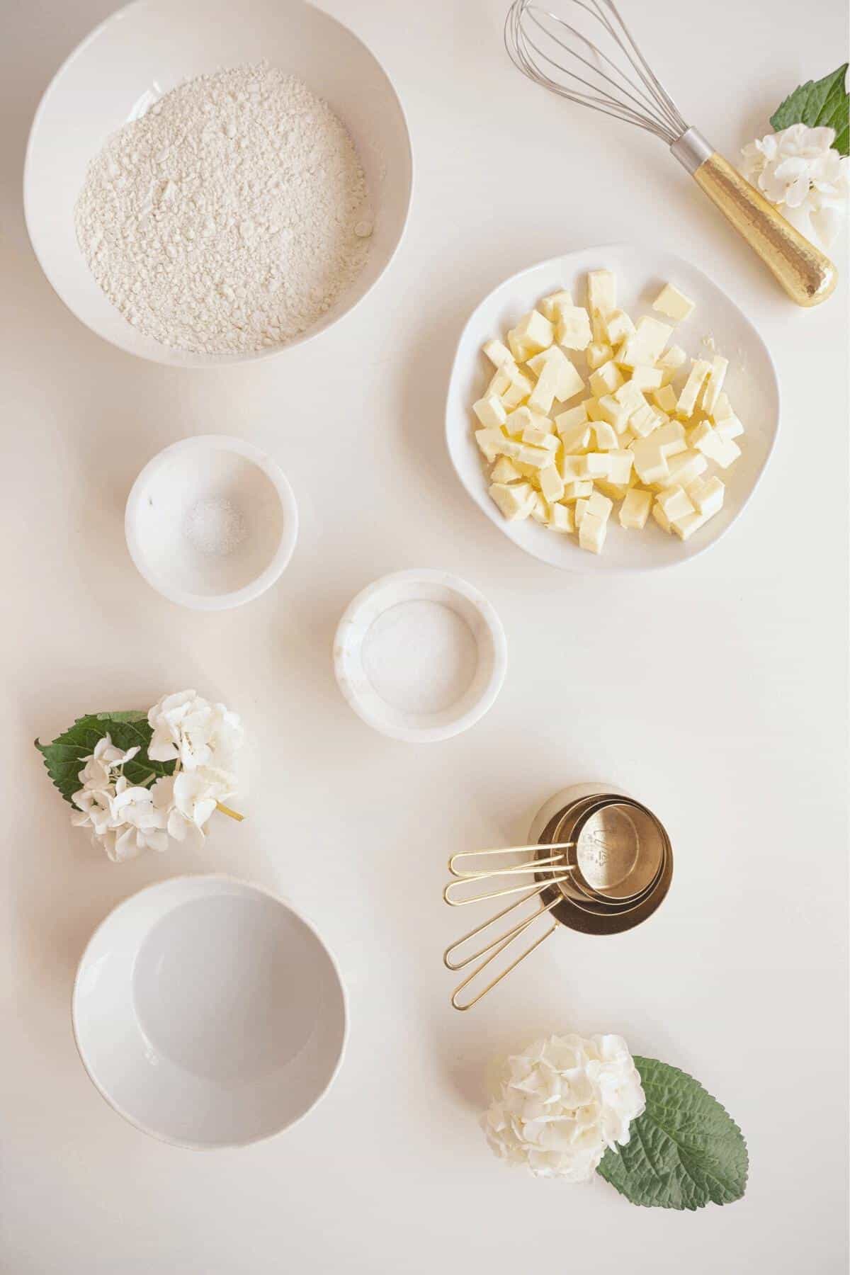 ingredients for pie crust